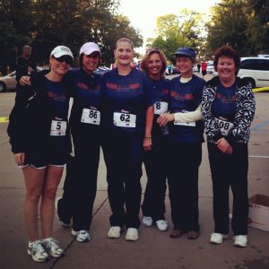 Zonta Run staff group picture