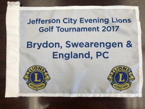 hole flag lions club tournament 2017