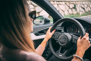 Woman wondering about points for moving violation